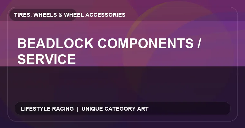Beadlock Components / Service